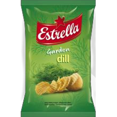 Picture of Estrella - Dill Flavour Crisps 140g (in box 20)