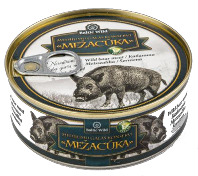 Picture of Canned game meat WILD BOAR (Mezacuka) 250g