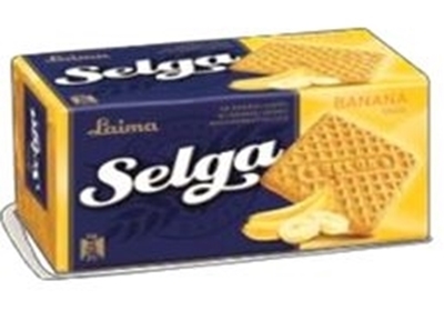 Picture of SELGA biscuits with banana taste 180g