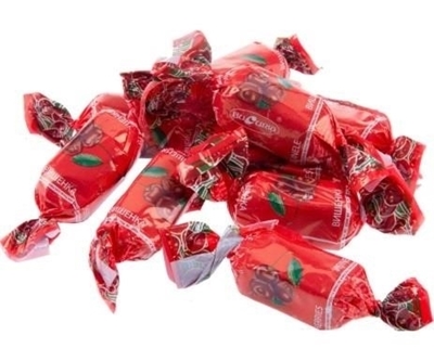 Picture of BUCURIA - Caramel "Cherry/Ķiršu/Visine" 190g (box*24)