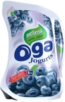 Picture of OGA - blueberry yogurt / Jogurts mellenu 1kg (box*9)