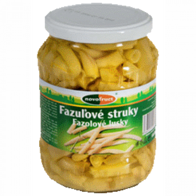 Picture of YELLOW BEAN / FAZUĽOVÉ STRUKY ŽLTÉ 660g / PP 350g NOVOFRUCT (in box 8)