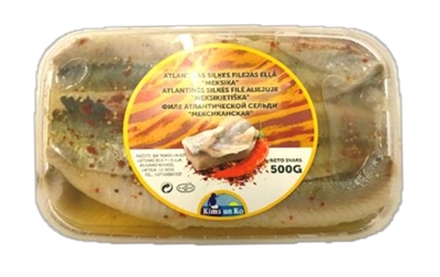 Picture of KIMSS UN KO - Atlantic Herring fillet in oil 'Mexico'' 500g 