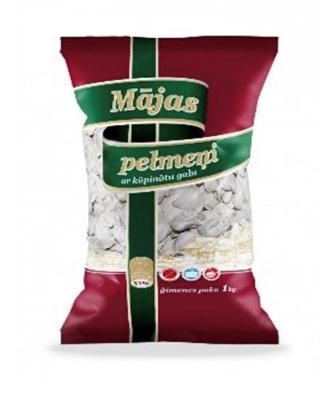 Picture of SALAS ZIVS - Dumplings «Home» with smoked meat 1kg (box*12)