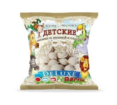 Picture of SALAS ZIVS - Dumplings «Deluxe» for kids 400g (box*25)