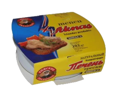 Picture of "RIGA TRADITIONS" - Cod liver "Iceland" , 202g