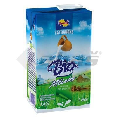 Picture of ORGANIC HALF-FATED DURABLE MILK 1l 1.5% THERE (box*12)