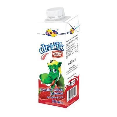 Picture of MILK FLAVORED STRAWBERRY STRAWBERRY 250ml (box*27)