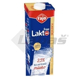 Picture of LACTOSE-FREE MILK FULL FAT PERMANENT 1l 3.5% RAJO (box*12)