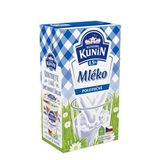 Picture of SEMI-BOTTOM MILK DURABLE 1l 1,5% KUNÍN LACTEL (box*12)