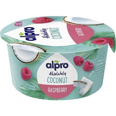 Picture of COCONUT YOGHURT RASPBERRY 120g ALPRO DANONE GLUTEN-FREE