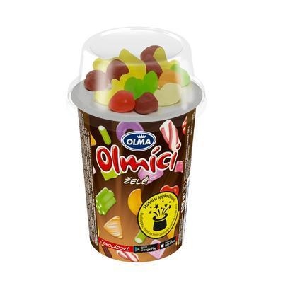 Picture of JOGURT CHOCOLATE JELLY 125g OLMA