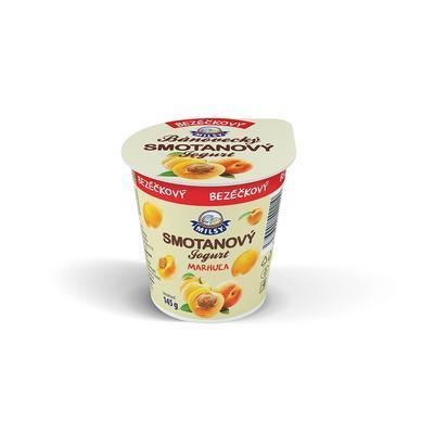 Picture of CREAM YOGHURT APRICOT 145g BÁNOVECKÝ