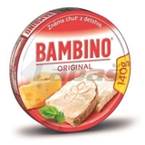 Picture of BAMBINO ORIGINAL CHEESE 140g ROUND THREE.