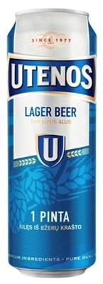 Picture of Beer ŠVYTURYS Utenos Blue 4.6% 0.568L  can (box*24)