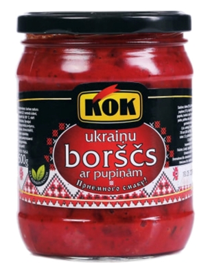 Picture of KOK - Ukrainian borsch with beans 500g (in box 8)