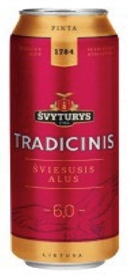 Picture of Beer ŠVYTURYS Ekstra 5.2% 0.568L can  (box*24)