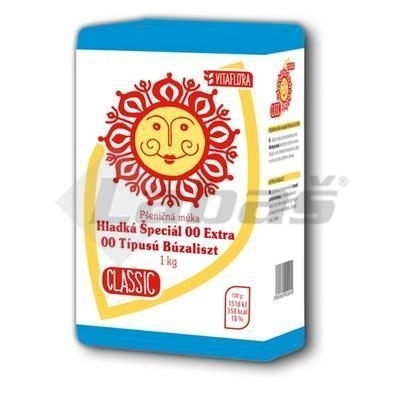 Picture of SMOOTH FLOUR SPECIAL 00 EXTRA 1kg CLASSIC KOLÁROVO MILL (box*10)