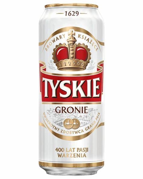 Beer In Can Tyskie Box64pack 5 Alc 05l Can Box24 The Jolly