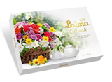 Picture of LAIMA - Assortment of chocolates Laima 190g/Flower basket (Box*14)