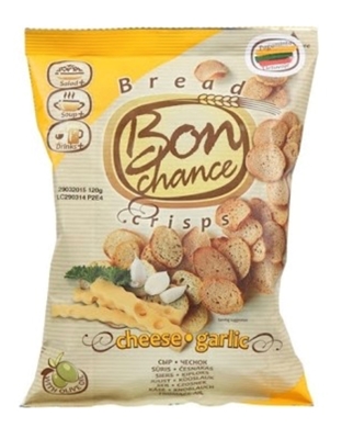 Picture of Crust, Dried "Bon Chance" Cheese And Garlic Flavour (box*24) 110g