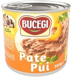 Picture of BUCEGI PATE PUI / BUCEGI CHICKEN PATE 300G (BOX*36)