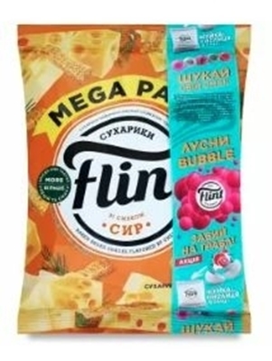 Picture of FLINT - Wheat rusks with cheese 110g (box*40)