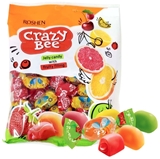 Picture of ROSHEN "CRAZY BEE FRUTTY" FELLY CANDIES 200g (box*24)