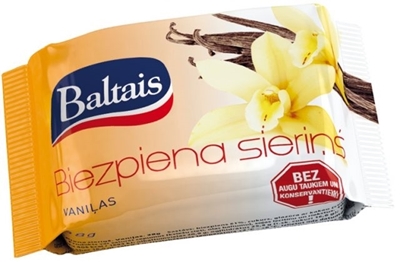 Picture of Baltais vanilla curd snack 38g (box*24)