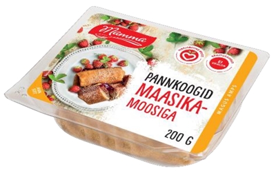 Picture of MAMMA - Pancakes with strawberry jam 200g (box*36)