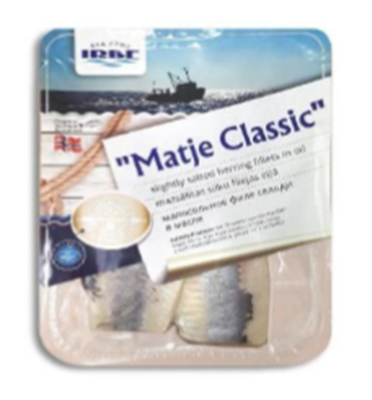 Picture of IRBE - Lightly Salted Matje,  vakuum 200 gr (box*12)