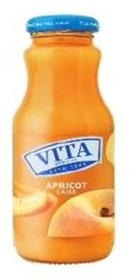 Picture of VITA - Apricot nectar 40 % Fruit Part GLASS 0.25L (box*12)