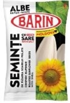 Picture of BARIN - Roasted and salted white sunflower seeds 100g (box*30)