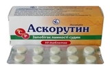 Picture of Ascorutin for blood vessels 50 tabs