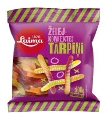 Picture of LAIMA - Strawberry flavoured chewing candies 110g (box*30)