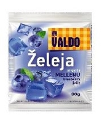 Picture of VALDO - JELLY WITH BLUEBERRY FLAVOR 80g (box*20)