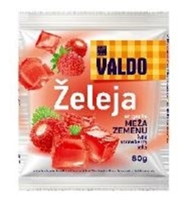 Picture of VALDO - JELLY WITH WILD STRAWBERRY FLAVOR, 80g (box*20)