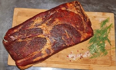 Picture of PR BOSTON BUTCHERS - C/S pork ham "Garlic", ± 3kg £/kg (One Week Pre Order)