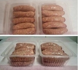 Picture of PR BOSTON BUTCHERS - Fresh Home-made sausages 1kg (7days) £/kg (One Week Pre Order)