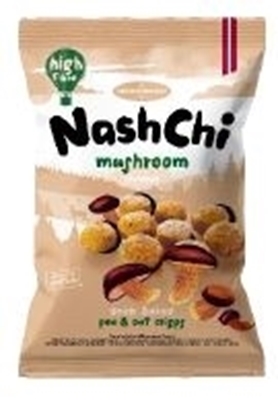 Picture of NORDCRUNCH - NashChi Pea and Oat Crisps with Mushroom Flavour 65g (box*12)