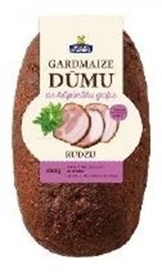 Picture of LATVIJAS MAIZNIEKS - Dumu bread with smoked meat 350g (in box 16)